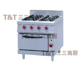 四頭煲仔爐連烤箱